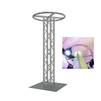 Offre Spéciale 290*290mm aluminium scène DJ équipement tête mobile éclairage barre support treillis pour treillis Totem