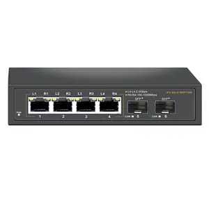 Explosive New Products 2.5G 10 Gigabit ethernet switch 4 ports With High-End Quality for CCTV , IP camera, wireless AP