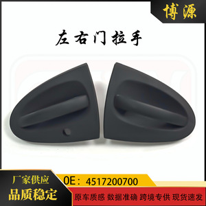 Smart <b>Door</b> <b>Handle</b> 4517200700 4517200600 Left Right Side ABS For Smart Car <b>Replacement</b> Part - Product Image 5