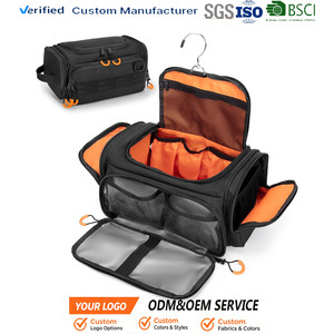 Trousse de Toilette Tactique Suspendue pour Hommes, Sac de Voyage Organisateur pour Articles de <span class=keywords><strong>Rasage</strong></span> et de Douche Essentiels - Product Image 1