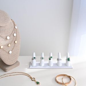 Accessoires de présentation de bijoux de luxe personnalisables, support pour bagues, ensemble de présentation de bijoux - Product Image 2