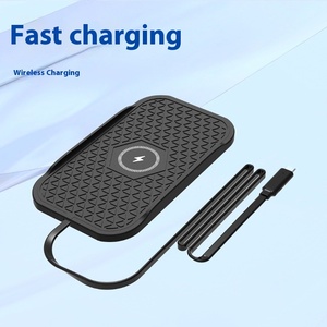 <span class=keywords><strong>Cargador</strong></span> inalámbrico para coche, almohadilla antideslizante de escritorio inalámbrica, placa de carga para coche, <span class=keywords><strong>cargador</strong></span> inalámbrico adecuado para teléfonos <span class=keywords><strong>Apple</strong></span> Huawei - Product Image 5