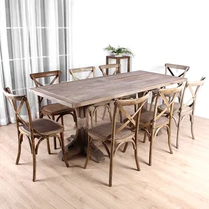 Стол для мебели из дровяной древесины