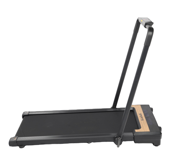 2 in 1 Electric Folding Under Desk Treadmill Walking Running Treadmill Machine Steel LED Screen Unisex for Home Use