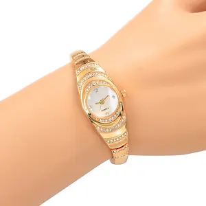 Nieuwe Buitenlandse Handel Hot Koop Diamanten Horloge Vrouwelijke Armband Moeder-Van-Parel Gezicht Armband Groothandel Horloge