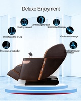 Chine Offre Spéciale de haute qualité usine directe 3D zéro gravité luxe en cuir PU coussin de massage portable