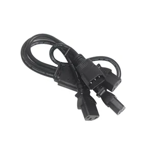 Cable de extensión para exteriores, 30 amperios Y potencia de 1 a 3 cables de ordenador 50a 2 C14 a C13, divisor