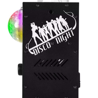 Máquina de Humo Bajo para Escenarios, Discotecas, Bodas, 500W LED DMX512 con Control Remoto, Efecto de Niebla Metálica