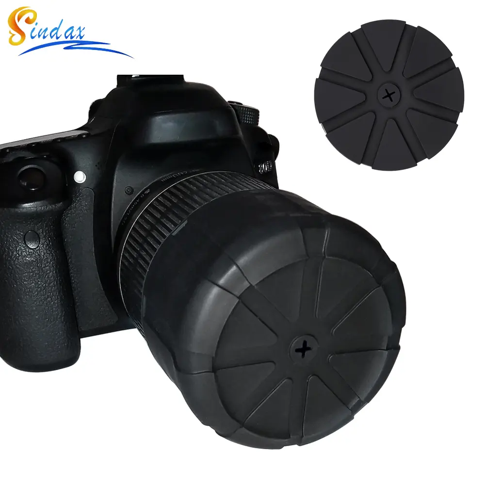 Sindax Phổ LensCap Cho DSLR Ống Kính Máy Ảnh Chống Thấm Nước Bảo Vệ Ống Kính Máy Ảnh Bìa Cho Canon Nikon Sony Olypums Fuji Lumix