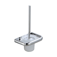 Ensemble d'accessoires de salle de bain en acier inoxydable 304 à fixation murale : porte-serviettes, barre porte-serviettes, porte-rouleau de papier toilette, porte-brosse WC