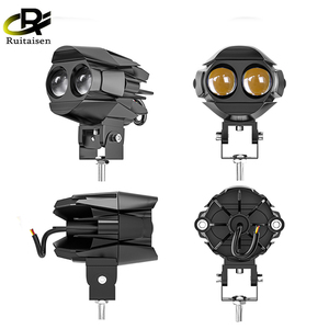 Foco auxiliar LED para motocicleta, luz de trabajo de conducción antiniebla para BMW, Honda, Yamaha, Suzuki <span class=keywords><strong>Hero</strong></span>, <span class=keywords><strong>Italika</strong></span> Jawa, 25W - Product Image 2