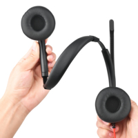 Micro-Casque Beien Modèle BH29, Haute Clarté Vocale, Filaire, Binaural ou Mono, avec Microphone, Casque pour Centre d'Appels