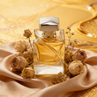 Vente en gros de flacons de parfum exclusifs en verre de 50 ml avec pulvérisateur à pompe et impression sérigraphique pour rehausser votre collection de parfums