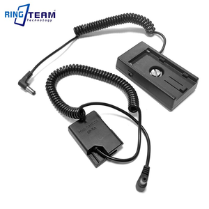 Placa de batería NPF con adaptador de fuente de alimentación de Cable de CC en espiral para modelos <span class=keywords><strong>Nikon</strong></span> D5600 D5500 <span class=keywords><strong>D5300</strong></span> D5200 D5100 D3300 - Product Image 2