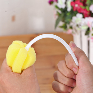 Supply of sponge cleaning cup <b>brushes</b> and <b>bottle</b> <b>brushes</b>, simple and durable household cup and glass cleaning <b>brushes</b>, - Product Image 2