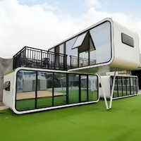 Maison miniature technologique, bureau en cube, 20 pieds, 40 pieds, conception modulaire, maison mobile, maisons et chambres mobiles, cabane, cabane Apple