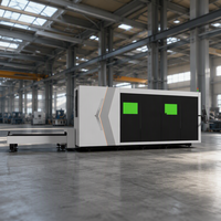 Produits phares : Machine de découpe laser à fibre numérique CNC 3015 à couverture intégrale pour le métal avec plateforme d'échange automatique