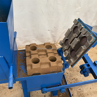Machine manuelle diesel pour la fabrication de briques en terre cuite et de pavés autobloquants