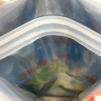 Sacs en plastique personnalisés sac à fond plat à fermeture éclair avec emballage alimentaire pour hamster