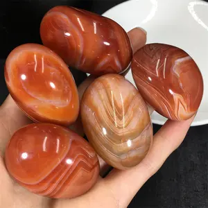 Carnelian Bulk Healing Stones - Tumbled Stones and Crystals Bulk Polished Rocks crystals for Jewelry Making Crystal Kit