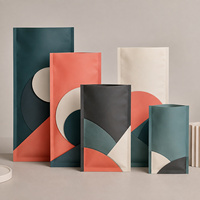 Sacs opaques imprimés sur mesure, pochettes à trois soudures latérales pour packs surprise d'impressions d'art, impression de logo sur impressions d'art de qualité supérieure