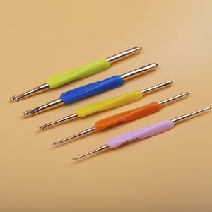 TPR <span class=keywords><strong>colle</strong></span> douce double tête <span class=keywords><strong>crochet</strong></span> pour ménage fait à la main bricolage outil de tricot <span class=keywords><strong>crochet</strong></span> 5 ensembles de <span class=keywords><strong>crochet</strong></span> - Product Image 2