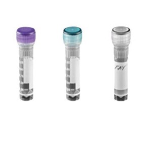 FAY Cryogenic Tube 1.25ml <b>Flat</b> Bottom <b>Screw</b> Cap Printed With Writing Area - Product Image 4