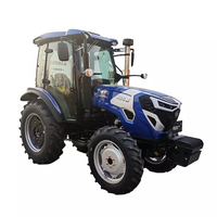 جرار زراعي جديد Babossagro 504 بقوة 50 حصان ودفع رباعي وناقل حركة متعدد الوظائف عالي الأمان مع مكونات أساسية مدمجة