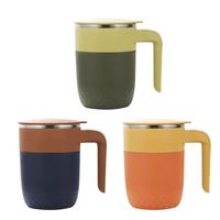 Bouteille isotherme portable 500 ml avec poignée, en verre, pour camping, machine de nettoyage incluse – Meilleures ventes