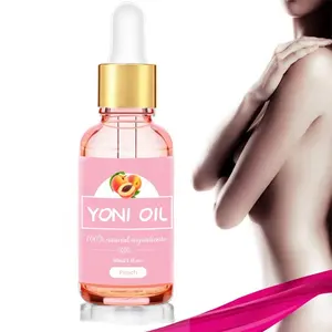 Vaginal dryness repair oil 100% natural feminine hygiene plant based private label yoni oil organic peach yoni oil