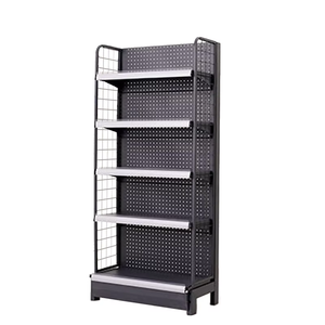 Guichang fabrika soğuk haddelenmiş çelik perakende raflar standart süpermarket duvar rafları bakkal mağaza teşhir rafı - Product Image 5
