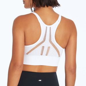 Sujetador Deportivo Sin Costuras para Mujer, con Logotipo Personalizado del Fabricante, de Alto Impacto, para Fitness, Yoga, Gimnasio, para Mujeres de Talla Grande - Product Image 5