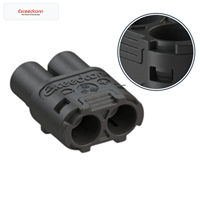 Équipement de jardin, connecteurs de batterie femelles à 2 broches 55A 150V DC 12-10AWG avec verrouillage rapide
