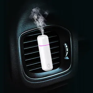 SCENTA özel etiket USB sıvı araba spreyi sprey, özel Mini taşınabilir koku araba hava spreyi havalandırma klip
