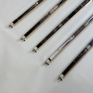 Venta de fábrica palo De taco De <span class=keywords><strong>billar</strong></span> taco económico 1/2 tipo Taco De <span class=keywords><strong>Billar</strong></span> 58 pulgadas 13mm Tamaño de Punta taco De madera De Arce accesorios De <span class=keywords><strong>billar</strong></span> - Product Image 2