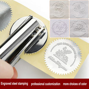 Máquina de Grabado en Relieve de Acero BAITE para Escritorio, Acabado Dorado, para Logotipos Personalizados en Relieve/Grabados, Abrazaderas Manuales de Acero Inoxidable - Product Image 2