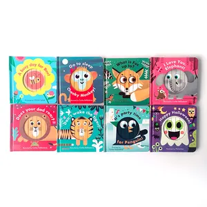 Board Book Printing Kids Book Hardcover Full Color Board Book Printing Service