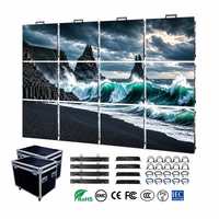 Écran LED de location 500x500mm, taux de rafraîchissement élevé 3840/7680Hz, P2.6 P2.9 P3.91 pour fond de scène, concert, événement