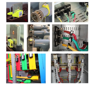 Acrel ATE400 kabinet distribusi nirkabel <span class=keywords><strong>Sensor</strong></span> suhu <span class=keywords><strong>Sensor</strong></span> suhu untuk Busbar dan kabel 470mhz CT bertenaga - Product Image 2