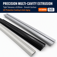 Profil d'extrusion plastique sur mesure OEM, service de traitement d'extrusion plastique avec longueur et forme transversale personnalisées