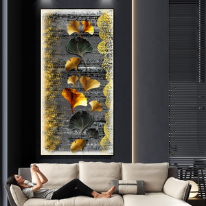 Di lusso moderno di cristallo di porcellana da parete di arte stile tradizionale telecomando illuminazione a LED immagine appeso per la decorazione della casa - Product Image 3