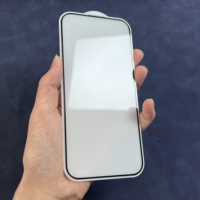 Protecteur d'écran en soie ESD antistatique 3X plus fort en verre trempé pour iPhone 17 16 15 14 Film de protection de haute qualité