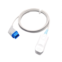 Compatible avec Nihon Kohden Monitor SpO2 Sensor Adult Clip Réutilisable Spo2 Probe 14 Pin