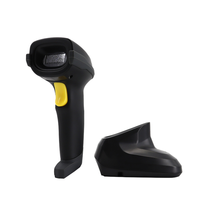 Scanner de codes-barres et QR sans fil Imarcone 2D avec base de charge Interface USB et COM Application de numérisation de l'état du stock