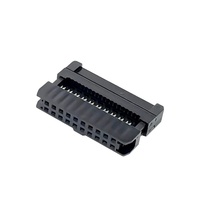 Harga pabrik 6-64Pin soket perempuan 2.54mm pitch konektor IDC