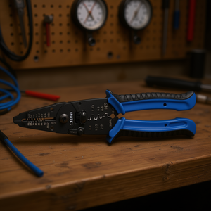 Conector de cable y pelacables Fervi de 6.0 pulgadas con marcas de calibre para cableado eléctrico - Product Image 3