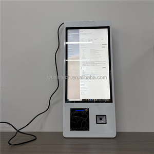 Kiosque <span class=keywords><strong>de</strong></span> libre-service 22 pouces avec système Windows, distributeur automatique <span class=keywords><strong>portable</strong></span>, écran tactile OEM, terminal <span class=keywords><strong>de</strong></span> paiement sans contact avec écran LCD - Product Image 3
