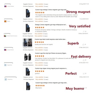 Sac <span class=keywords><strong>de</strong></span> sport magnétique en néoprène personnalisé avec logo, pochette pour bouteille d'eau, <span class=keywords><strong>poche</strong></span> pour téléphone, pour le sport et la remise en forme - Product Image 6