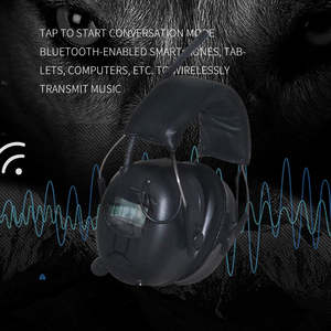 Беспроводные наушники для защиты слуха, Bluetooth, шумоподавляющие, защищенные, охотничьи наушники - Product Image 6