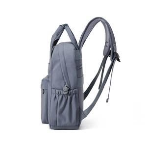 Sac à dos de mode urbaine pour femme, fermeture éclair, <span class=keywords><strong>en</strong></span> polyester et nylon, léger et minimaliste, idéal pour les loisirs, les voyages et les sorties. - Product Image 3